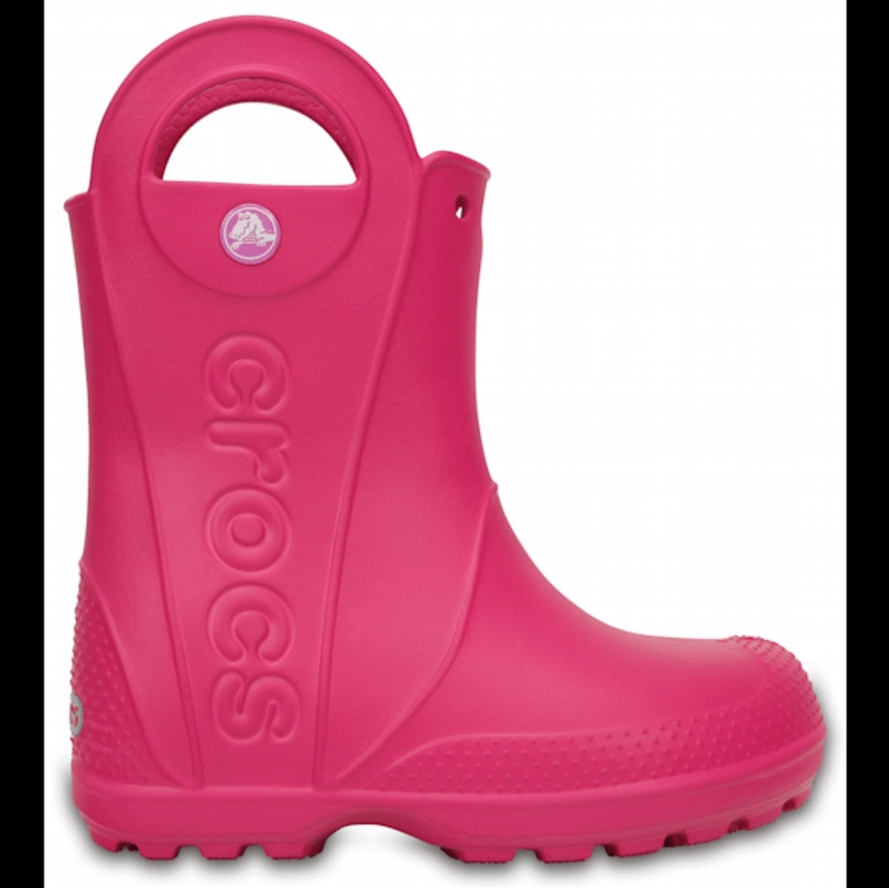 Crocs Kids Rain boots Pink - Size 12